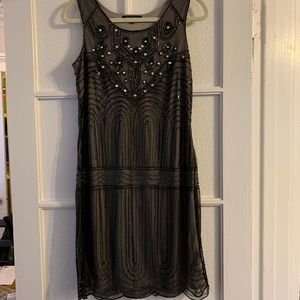 Sequined sparkly 20's style flapper dress